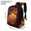 Mochila de Basquete de 17 Polegadas com Desenho Animado - Mochila de Basquete com Grande Capacidade para Uso Diário 3