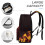Mochila de Basquete de 17 Polegadas com Desenho Animado - Mochila de Basquete com Grande Capacidade para Uso Diário 4