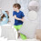 Cushion Insert - 40x40cm Pillow Core for Sofa, Floor & Decorative Covers, Machine Washable 5