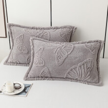 WZXPWT2 Paires de taies d'oreiller Taffy, housses d'oreiller en velours double face, housses d'oreiller épaisses en velours lait, taies d'oreiller