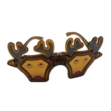 Occhiali da sole a LED luminosi per feste di Natale, occhiali flash a LED, occhiali glitterati, regalo