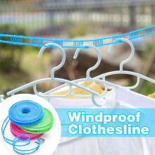Windproof Clothesline Hanging Rope Clothes V3 Hangers K2I1 Prof F8N1 J3K1 S