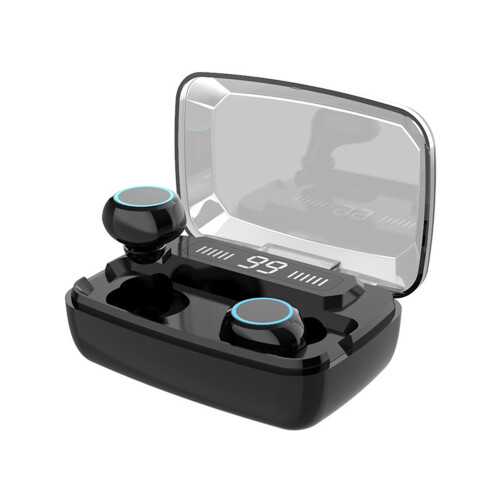 Ασύρματα ακουστικά True Wireless, αδιάβροχα ακουστικά Bluetooth IPX7 με ακύρωση θορύβου CVC και 2