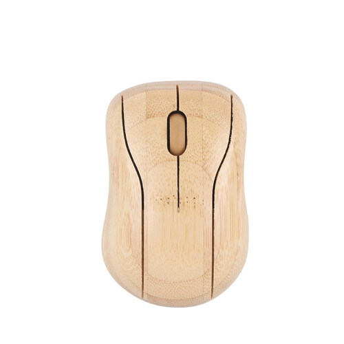 Handcrafted Bamboo Wireless Keyboard & Mouse Set, Compatible System Computer Control Devices For Gaming And Office 1