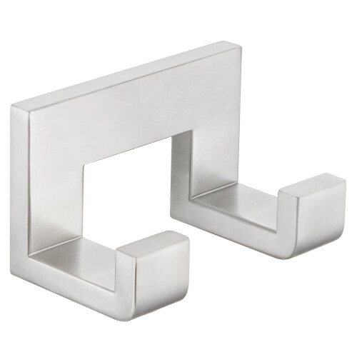 Matte Black Double Towel Hook Stainless Steel 2-Pack