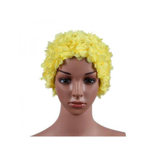 Women's Vintage Floral Swim Cap