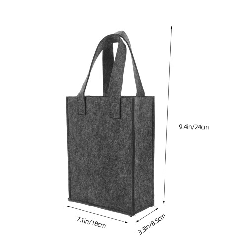 Impact Resistant Bottle Pouch Felt For Parties 1Set 1