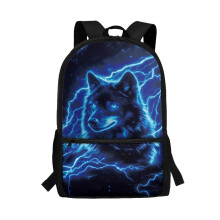 Blue Wolf 17" Kinderrucksack für Kinder von 6–12 Jahren – Lässiger Schulrucksack für Jungen und Mädchen, vom Vorschulalter bis zur