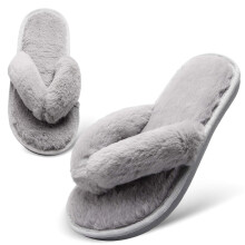 Women's Flip Flops House Slippers for Indoor Bedroom Navy Blue 7.5/8.5 M US