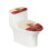 WC-Sitzbezug-Set mit Hochlandrinder-Motiv, 2er-Pack 1
