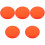 5Stk Sitzplatte Orange Für Hocker 4