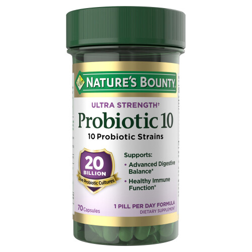 Nature's Bounty Probiotico 10, 70 Capsule 1