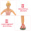 5Stk Ballettpuppe Aus Pinkem Kunststoff 7