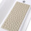Antislip badmat van rubber met zuignappen, grijs 1