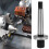 High Strength Drill Chuck Arbor, Precision Ground Threaded Adapter with Long Service Life, Hardened MT Adapter for5/8in-16UNF Deep Processing 4