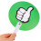 40Pcs Reusable Plastic Voting Paddles Thumbs Up Down Yes No Classroom 7
