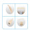 Double Earhook Headset Mic Headworn Microphone for compatible with Sennheiser Wireless Beige 4