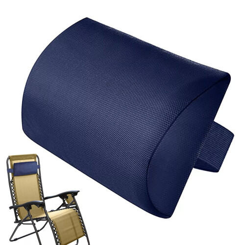 Adjustable Lounge Chair Pillow with Strap Perfect for Poolside Relaxation 1