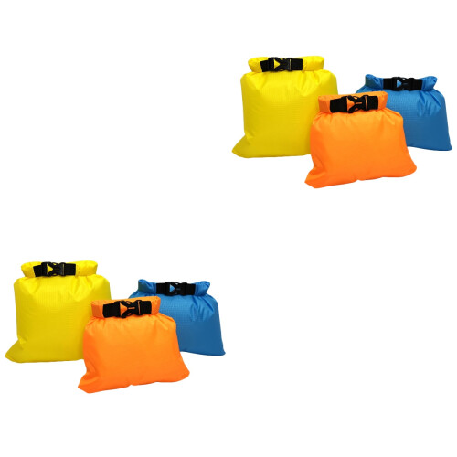 2Stk Schwimm-Pull-Buoy Bunt Mit Großer Trockentasche Sicher 2