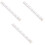 3Stk Kinder Wachstumstab Wanddekoration Rosa Canvas Material 4