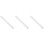 3Stk Kinder Wachstumstab Wanddekoration Rosa Canvas Material 5