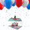 Musical Christmas Greeting Card 3D Popup 7