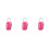 3Pcs Tsa Approved Rosy Combination Padlocks for Backpack & Luggage 6