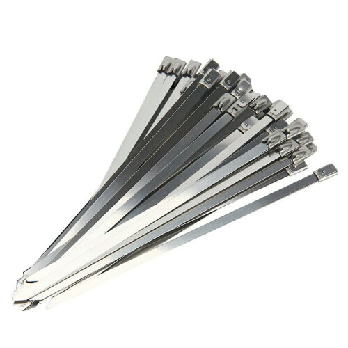 300Pièces Fixations Câbles Durables Argent Pour Câblage 1