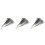 300Pièces Fixations Câbles Durables Argent Pour Câblage 4