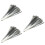 300Pièces Fixations Câbles Durables Argent Pour Câblage 7