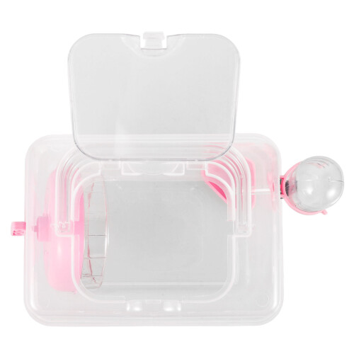 3Pièces Cage De Voyage Hamster Multi Usage Pour Petits Animaux 1