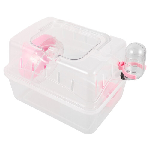 3Pièces Cage De Voyage Hamster Multi Usage Pour Petits Animaux 2