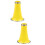 2Pcs Plastic Clarinet Bell for Beginners Yellow Clarinet Accessories 8