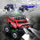 Mini RC Terrängbil1: 64Skala med 2,4 GHz och app 4