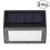Outdoor Path Lights Solar Powered Step Lights ABS Waterproof for Yard 2Pack 4