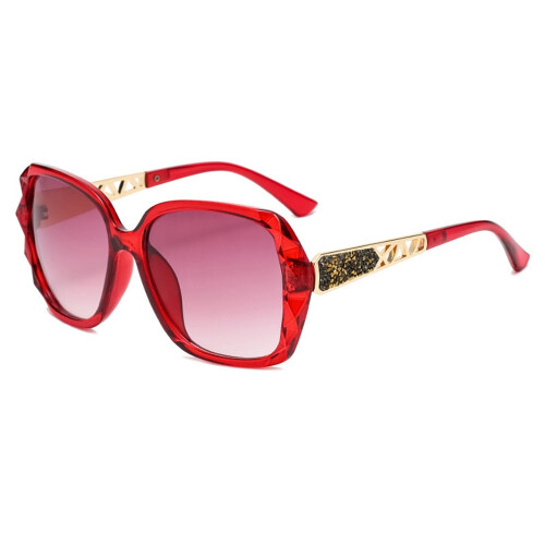 Γυναικεία Γυαλιά Ηλίου Polarized Vintage Designer Γυαλιά Ηλίου Μεγάλου Σκελετού Extra Large Blackout 1