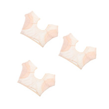 3St Roze Polyester Onderarm Zweetvest Ademend Wasbaar Dames