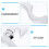 Motorcycle Disc Lock Heavy Duty Adjustable Silver 3