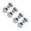 Modern Wired Doorbell Button Replacement 8 pcs 6