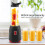 Συμπαγές μπλέντερ με δοχείο 600 ml χωρίς BPA, ισχυρό μονό μπλέντερ για θρυμματισμό 4