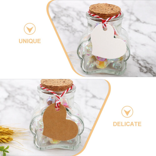 Heart Cutout Tags Paper Blank 200 Pcs 1