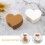 Heart-Shaped Paper Tags with String 200 pcs 2