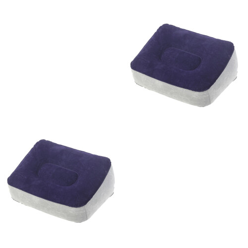 4Pièces Gonflable Pieds Multi-Usage En Tissu Peluche Coloré 2