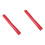 2Pièces Sticker Auto PVC Rouge Découpable Sans Résidu 4
