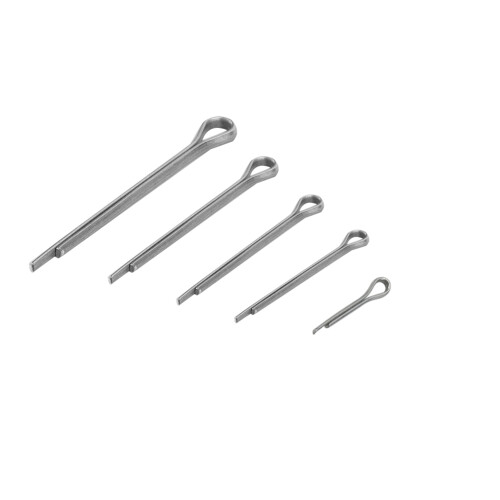 175pcs Zinc Alloy Split Cotter Pins Set, Assorted Sizes, Durable Hardware 2