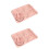 2Ensembles Bols Assiettes En De Blé Rose Pour Repas Sains 5