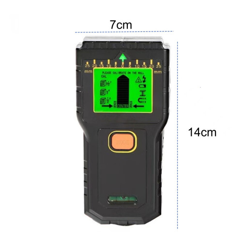 Wall Scanner for Studs & Wires with AC Voltage Detection, Deep Sensing, LCD Display – Compatible with Power Screwdrivers 1