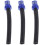 3Pièces Bouchons Essence Aluminium Bleu Facile À Installer 5
