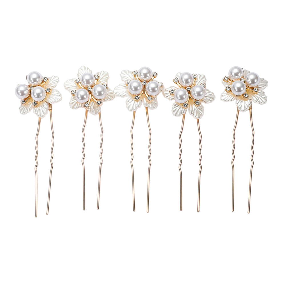 Zhouq-Outdoors Bridal Pearl Hairpin For Wedding Party
