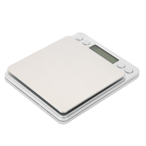 High-Precision Digital Scales, Backlit Lcd Display Scale for Multi-Unit Conversion, Automatic Zero Adjustment & Power-Off, Stainless Steel Design, 1